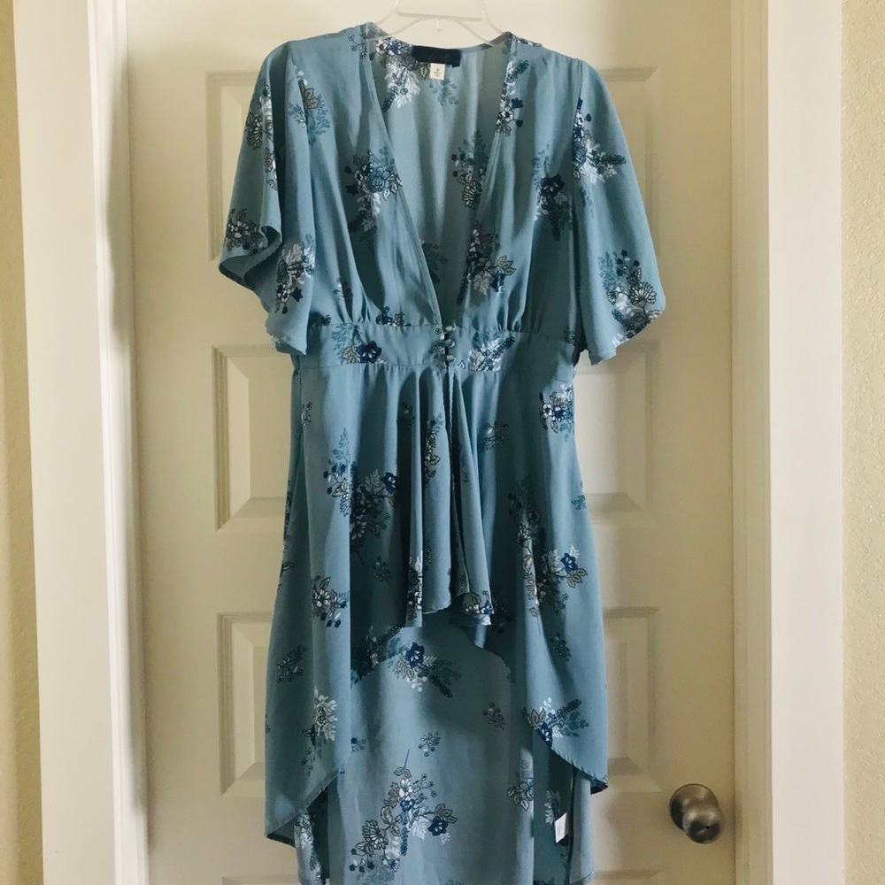 Floral Hi-Lo Tunic